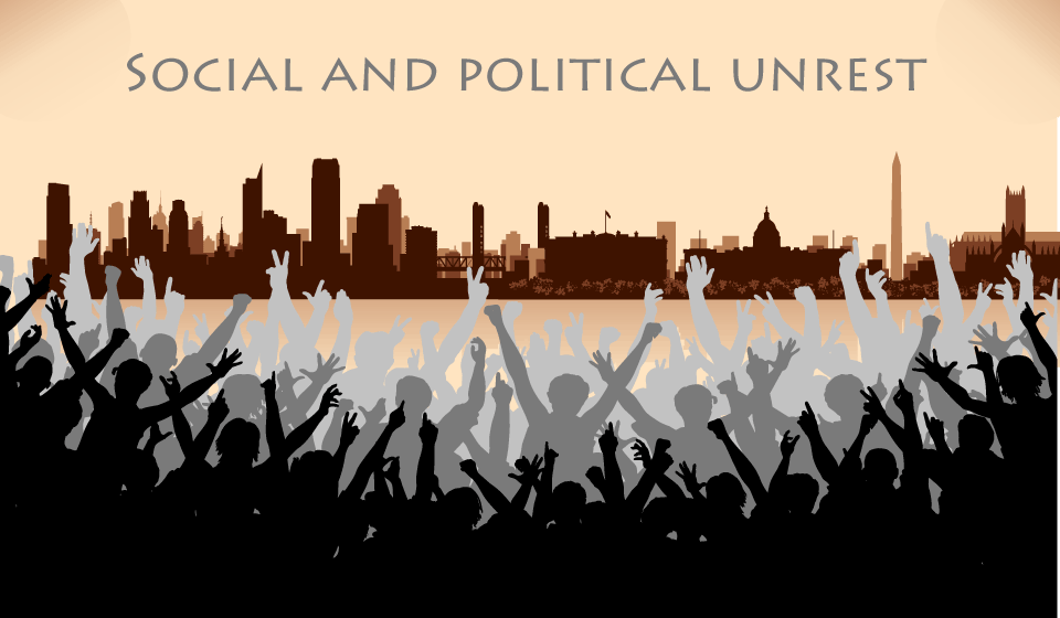 What is political unrest?